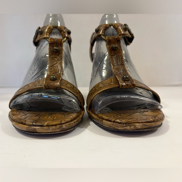 Via Spiga brown boho Stilleto open toe sandals size 6 M - Picture 6 of 11